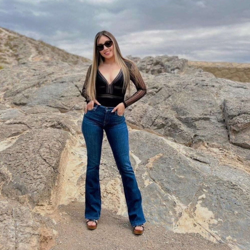 Black Lace Bodysuit Cut Out Back V-Neck Long Sleeve - Picture 12 of 13